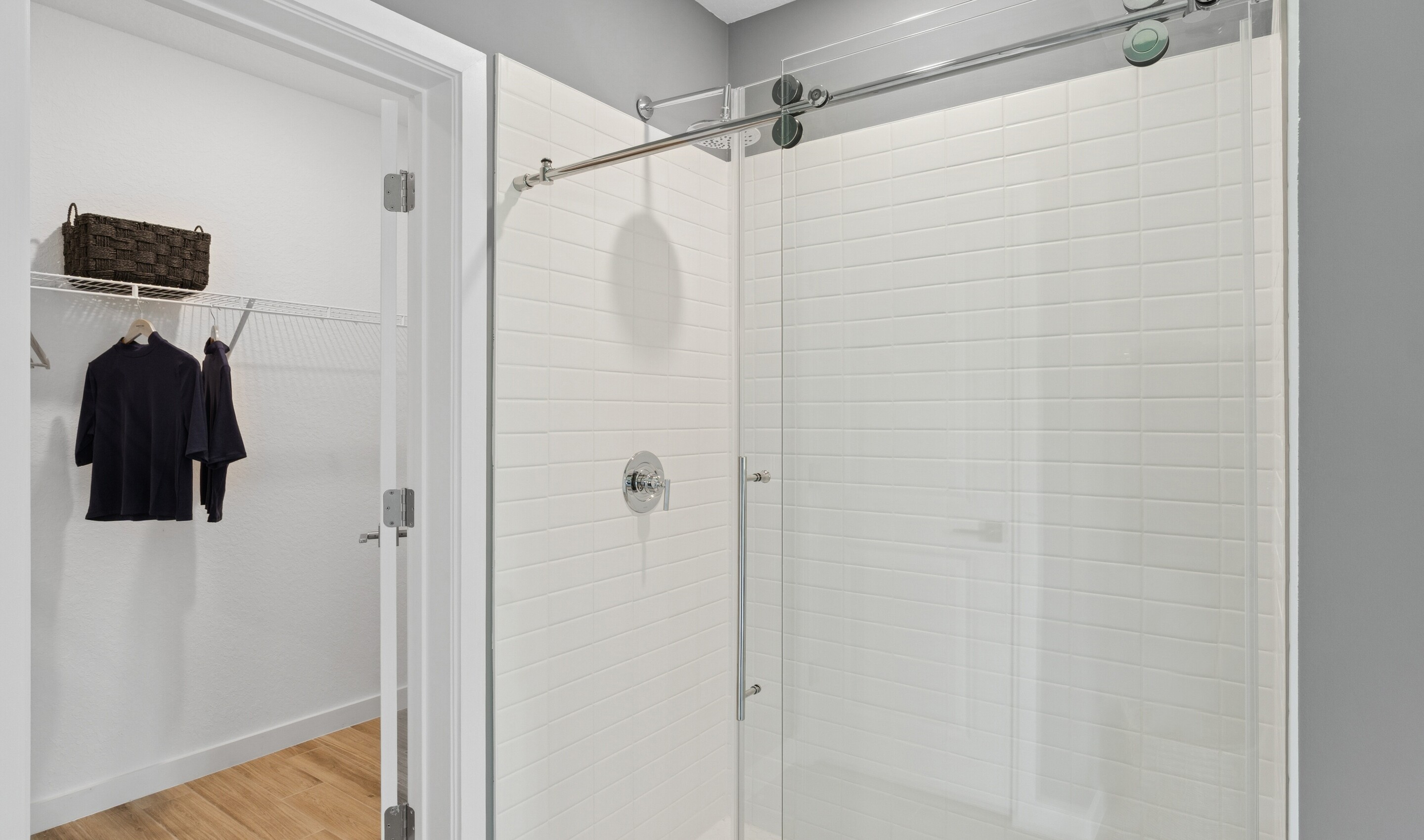 Aegean - Primary Bath with Glass Shower