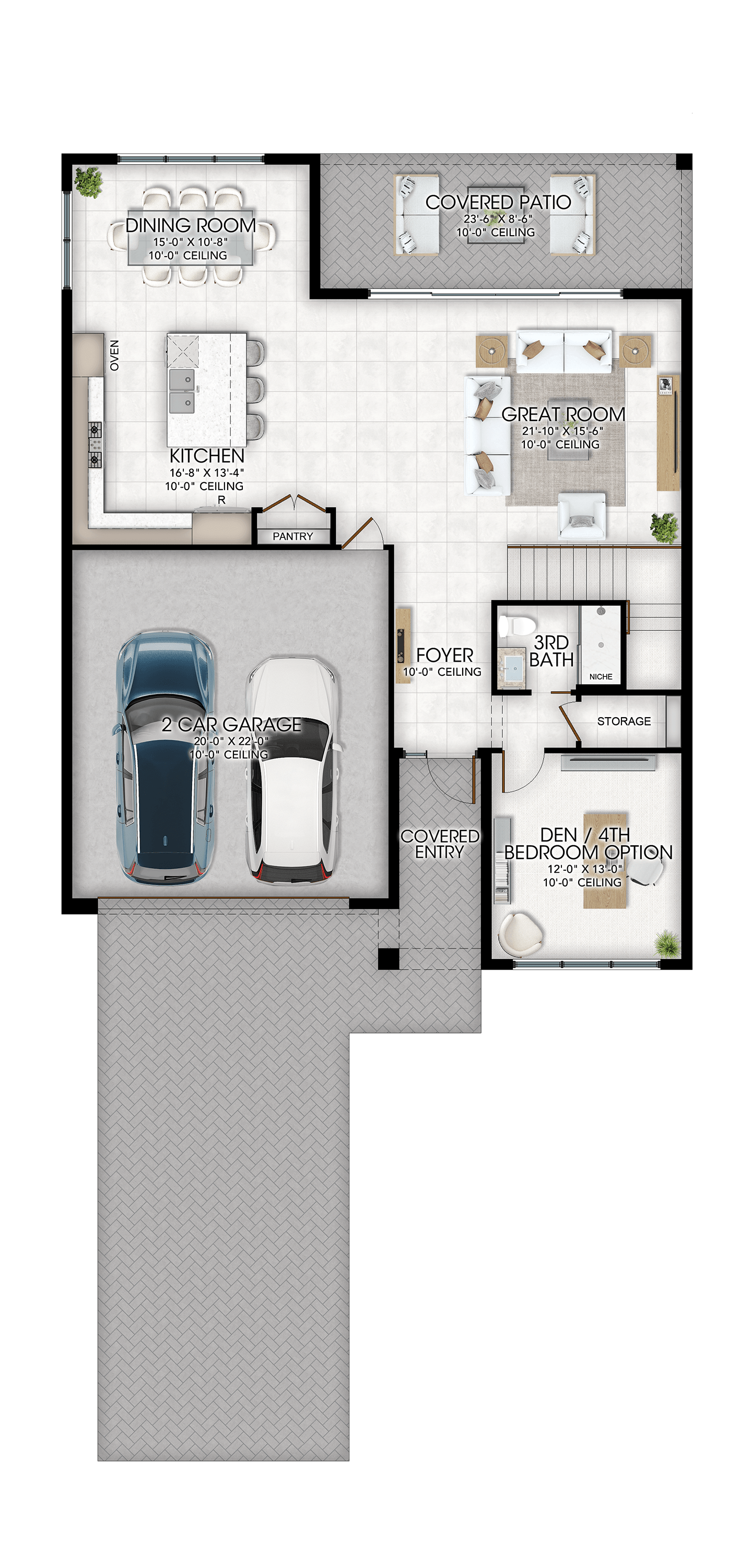 Riviera - Floor Plan (1st Floor)