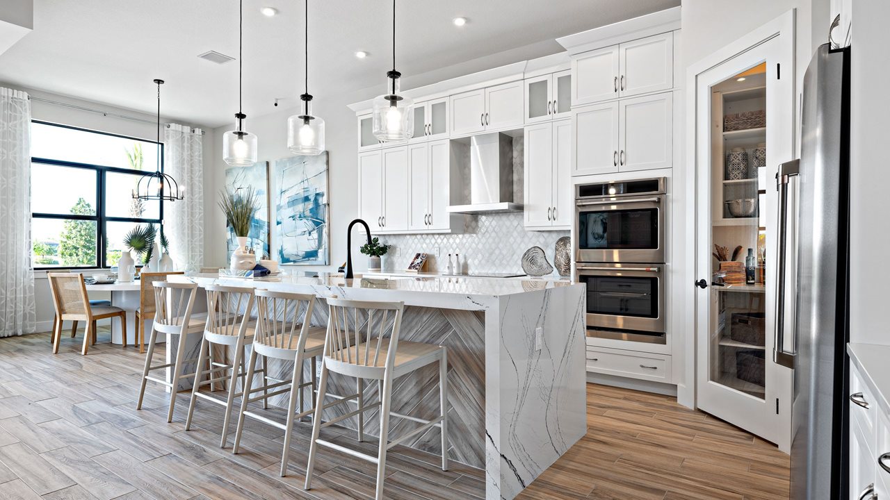 Riley - Island Kitchen (photo from sister community model)
